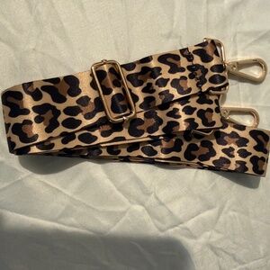 Leopard Print Guitar Strap Replacement Crossbody Shoulder BNIB